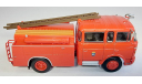 Bomba urbana pesada Berliet Gak 17.  Испанская журнальная серия., масштабная модель, Hachette, 1:43, 1/43