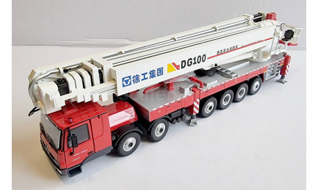 DG100 Aerial Platform Fire Truck, масштабная модель, XCMG, scale50, Mercedes-Benz