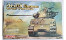 1:35 Американский средний танк M4A3E8 Sherman Шерман TASCA (ASUKA) 35-020. !!Редкая!!!, сборные модели бронетехники, танков, бтт, scale35