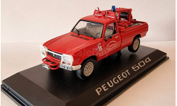 NOREV. PEUGEOT 504 PICK-UP 4х4 FIRE ENGINE POMPIERS 1979г.