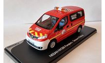 Eligor.  Nissan NV200 Pompiers Secours Medical, масштабная модель, scale43