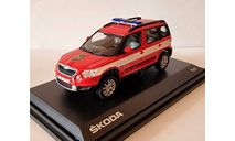 Abrerx.  Skoda Yeti 2009 FIRE CZECH REPUBLIC, масштабная модель, Škoda, Abrex, 1:43, 1/43