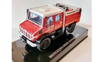 NOREV.  MERCEDES BENZ - UNIMOG U5000 TRUCK FIRE ENGINE 2005 !! С 1 рубля !!, масштабная модель, Mercedes-Benz, scale43