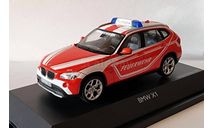Schuco. BMW X1 (E84) Feuerwehr, масштабная модель, 1:43, 1/43