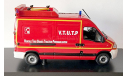 NOREV.  Renault Master II Pompiers VTUTP 2007, масштабная модель, scale43