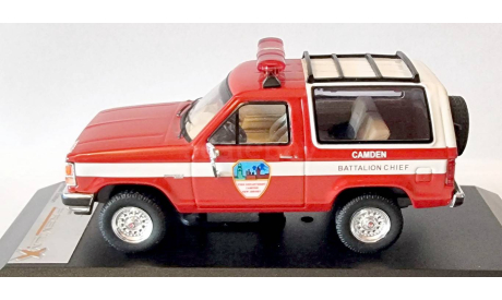 Premium X. Ford Bronco II Fdcnj Fire Department Camden NJ 1989, масштабная модель, 1:43, 1/43