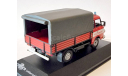 IST. Barkas B1000 FEUERWEHR пожарный грузовик с тентом 1974, масштабная модель, IST Models, 1:43, 1/43