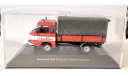 IST. Barkas B1000 FEUERWEHR пожарный грузовик с тентом 1974, масштабная модель, IST Models, 1:43, 1/43