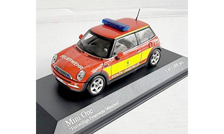 MINI One Freiwillige Feuerwehr München (2001). Minichamps, масштабная модель, scale43