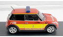 MINI One Freiwillige Feuerwehr München (2001). Minichamps, масштабная модель, scale43