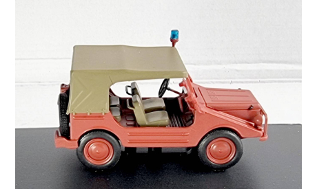 DKW Munga 4 fire engine closed red. Starline., масштабная модель, 1:43, 1/43