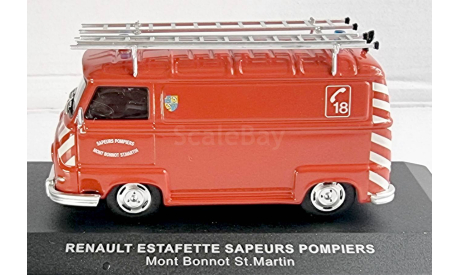 Renault Estafette Pompiers Mont Bonnot St Martin Isère. Ixo Models Cofradis, масштабная модель, Nostalgie, 1:43, 1/43