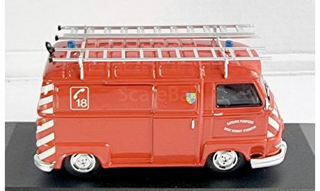 Renault Estafette Pompiers Mont Bonnot St Martin Isère. Ixo Models Cofradis, масштабная модель, Nostalgie, 1:43, 1/43