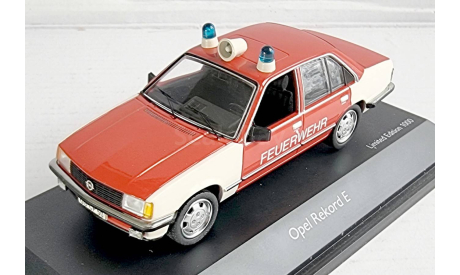 Schuco. Opel Rekord E Feuerwehr, масштабная модель, 1:43, 1/43