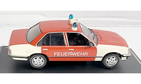Schuco. Opel Rekord E Feuerwehr, масштабная модель, 1:43, 1/43