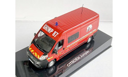 NOREV.  CITROEN JUMPER VAN POMPIERS GRIMP 87.  FIRE ENGINE