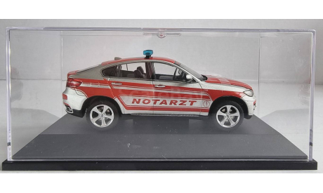 BMW X6 NOTARZT 2009.  Schuco., масштабная модель, 1:43, 1/43