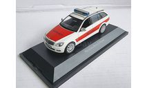 Mercedes-Benz C-Class T-Model (S204) Notarzt (Emergency Doctor). Schuco., масштабная модель, scale43