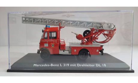 Mercedes-Benz L319 mit Drehleiter DL I8. Schuco., масштабная модель, 1:43, 1/43