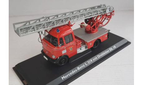Mercedes-Benz L319 mit Drehleiter DL I8. Schuco., масштабная модель, 1:43, 1/43