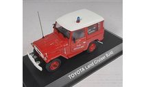 Toyota Land Cruiser BJ 40 пожарный Chessy-Les-Mines 1980. NOREV., масштабная модель, 1:43, 1/43