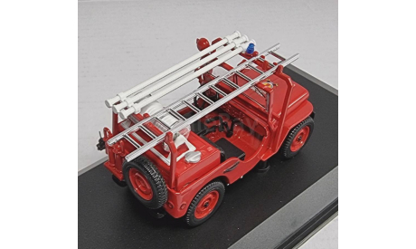 Jeep Willys пожарный 1951. NOREV., масштабная модель, 1:43, 1/43
