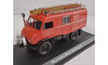 Mercedes-Benz Unimog 404 LF 8 ’Feuerwehr Häusern’.  Schuco., масштабная модель, 1:43, 1/43
