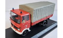 MERCEDES BENZ - LP608 TRUCK TELONATO FIRE ENGINE - VIGILI DEL FUOCO. Schuco., масштабная модель, Mercedes-Benz, 1:43, 1/43