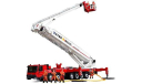 DG100 Aerial Platform Fire Truck, масштабная модель, XCMG, scale50, Mercedes-Benz