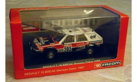 Renault 18 Dakar 1985  1/43 Norev, масштабная модель, 1:43