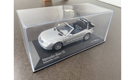 Mercedes Benz SL-Klasse R230 1/43 MINICHAMPS, масштабная модель, Mercedes-Benz, 1:43