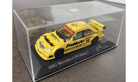 AMG MERCEDES BENZ C180 KLASSE 1 #15 DTM W202 1/43 MINICHAMPS, масштабная модель, scale43, Mercedes-Benz