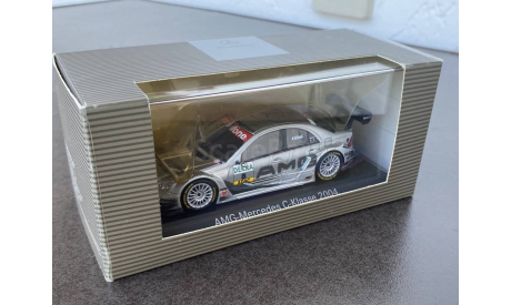 AMG MERCEDES BENZ C-KLASSE 2004 W203 JEAN ALESI 1/43 MINICHAMPS B66962209, масштабная модель, scale43, Mercedes-Benz