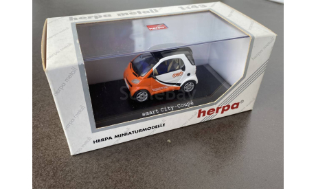 SMART CITY COUPE TNT 1/43 HERPA 070584, масштабная модель, scale43