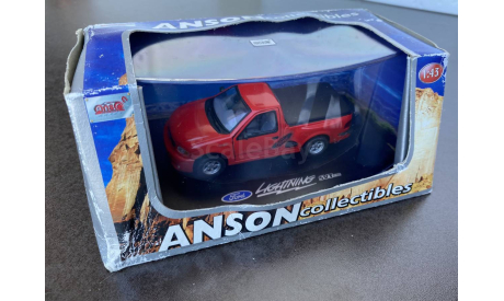 FORD F150 LIGHTNING 1/43 ANSON COLLECTIBLES 80801 DEL PRADO, масштабная модель, scale43