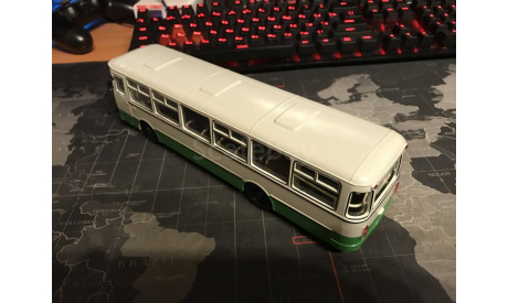 Автобус ЛиАЗ 677М 1/43 (Советский Автобус), масштабная модель, scale43