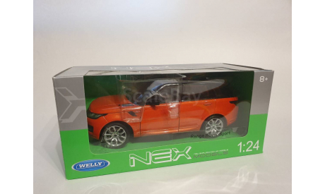 Land Range Rover Sport 1/24 (Welly), масштабная модель, scale24, Land Rover