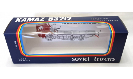 Коробка КамАЗ-53212 Элекон репринт, запчасти для масштабных моделей, scale0, АРЕК (Элекон)