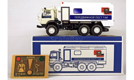 Камаз-4310 ’Передвижной Пост ГАИ’ электрифицированный, масштабная модель, Элекон, scale43