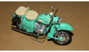 MZ ES-250 1957 Surf Green Atlas 7168102, масштабная модель мотоцикла, 1:24, 1/24