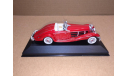 Mercedes-Benz 540k Roadster 1936 Red Altaya 1/43, масштабная модель, Altaya, Museum Series (музейная серия), scale43