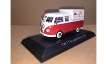 Volkswagen T1c Doppelkabine 1961 Norev 840214, масштабная модель, 1:43, 1/43