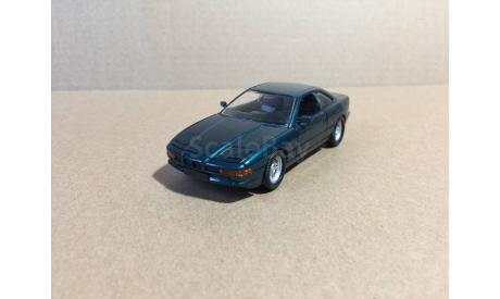 BMW 850i E31 1991 Dark-green Metallic Schabak 1180, масштабная модель, 1:43, 1/43