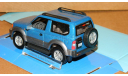 Toyota Land Cruiser Prado 90 Blue Cararama, масштабная модель, 1:43, 1/43, Bauer/Cararama/Hongwell