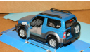 Toyota Land Cruiser Prado 90 Blue Cararama, масштабная модель, 1:43, 1/43, Bauer/Cararama/Hongwell