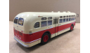 ЗИС-154 бежево-красный журналка ’Автобусы мира’ Hachette G1255037, масштабная модель, scale43