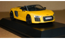 Audi R8 Spyder V10 Vegas Yellow Herpa 5011618531, масштабная модель, 1:43, 1/43