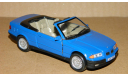 BMW 325i E36 Cabrio Blue Cararama, масштабная модель, 1:43, 1/43, Bauer/Cararama/Hongwell