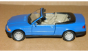 BMW 325i E36 Cabrio Blue Cararama, масштабная модель, 1:43, 1/43, Bauer/Cararama/Hongwell