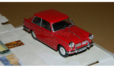 Triumph Herald 1961 Red Cararama, масштабная модель, 1:43, 1/43, Bauer/Cararama/Hongwell